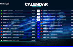 El primer calendario provisional de la temporada 2026-27 Formula E y la FIA anunciaron hoy